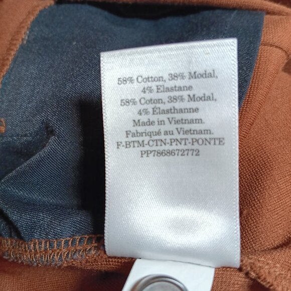 EVERLANE Stretch Ponte Trousers Flare Leg 00 - Picture 7 of 11